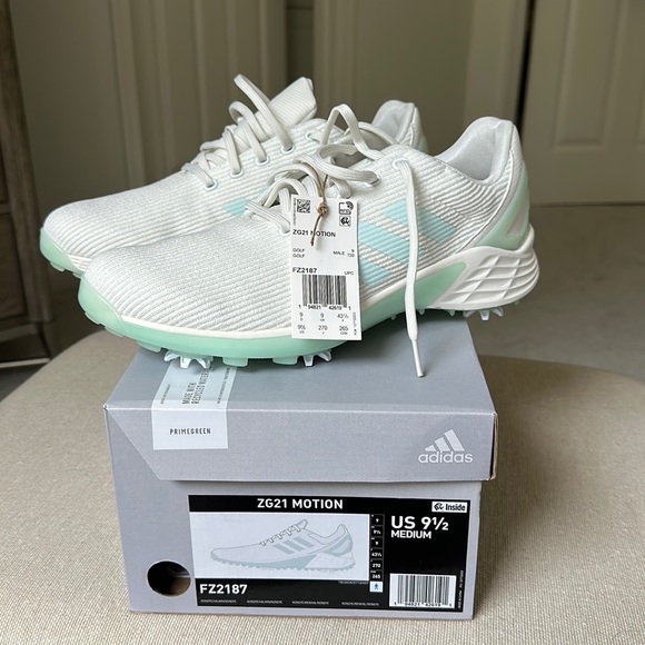 Men’s Adidas ZG21 Motion Recycled Polyester Golf Shoe - Picture 4 of 7